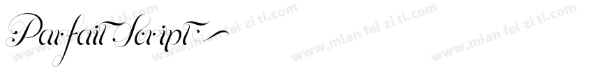 Parfait Script字体转换